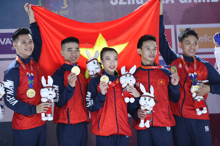 Môn thể thao Việt Nam &#34;chấp&#34; cả SEA Games: Thi 5 chung kết ẵm cả 5 HCV - 12