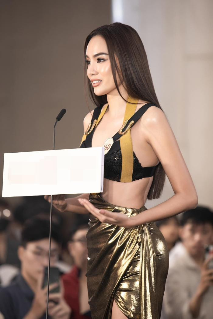 Lê Hoàng Phương 'bắn' tiếng Anh ở Miss Grand VN: Trình độ này đủ thi quốc tế chưa? Ảnh 2