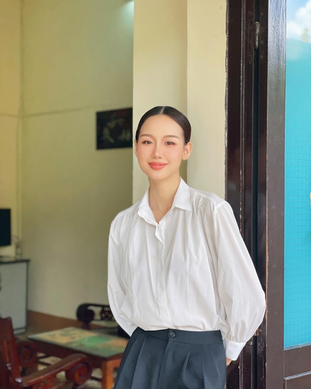Hoa hậu Bảo Ngọc cho biết em N đã trở lại trường học sau biến cố gia đình