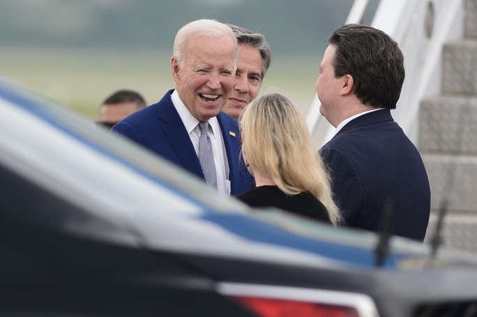 Tổng thống Mỹ Joe Biden đến Nội Bài, thăm cấp Nhà nước tới Việt Nam - Ảnh 2.