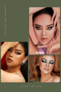 Na Nguyễn Makeup Academy với đa dạng nhiều layout makeup chuyên nghiệp