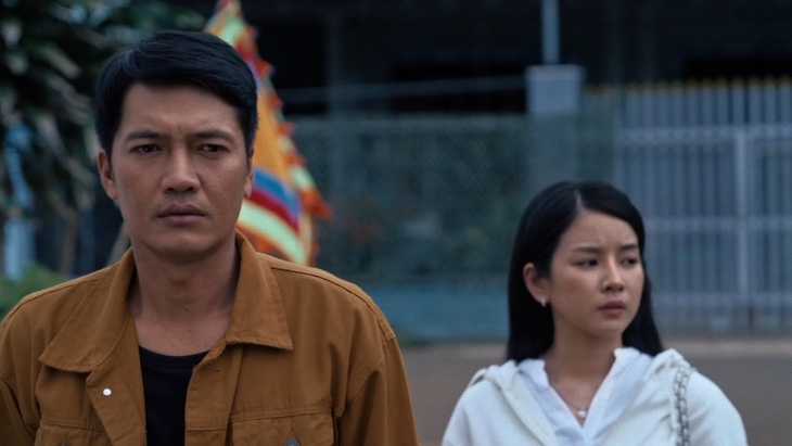 Quang Tuấn và Mie đóng vai một cặp yêu nhau trong phim 