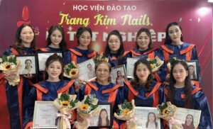 Lễ tốt nghiệp của học viên nhà Trang Kim Nails