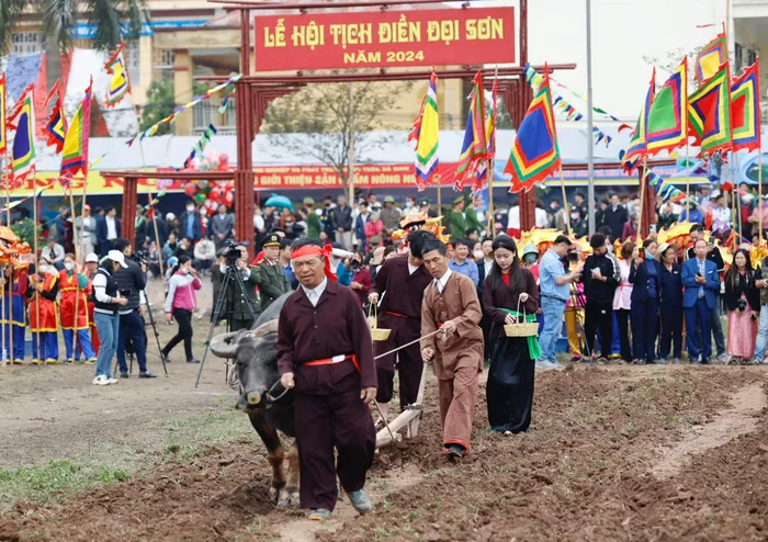 Lễ hội Tịch Điền Đọi Sơn 2024: Giàu tính truyền thống và sâu sắc văn hóa nông thôn