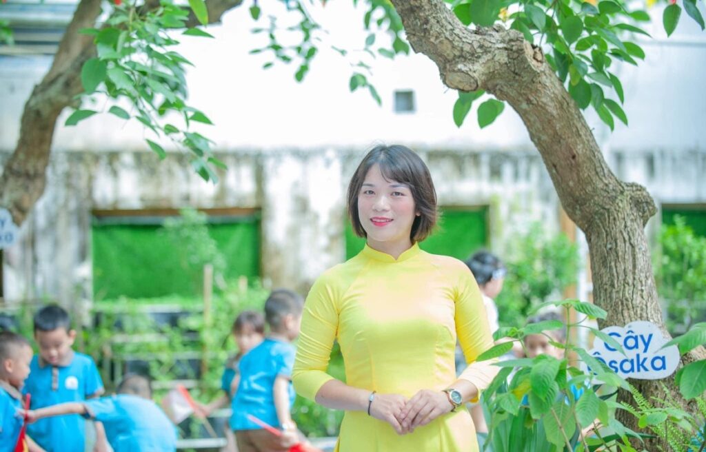 Cô giáo Vũ Thị Huyền - Người mang đến tri thức và niềm vui cho con trẻ