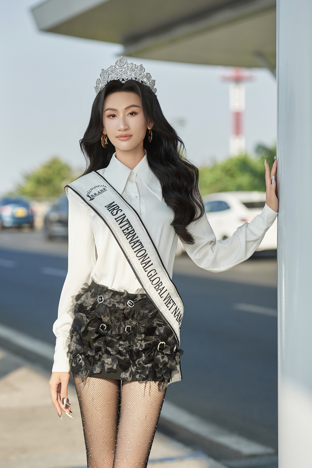 Huyền Trang với 100kg hành lý, chinh chiến Mrs International Global 2024