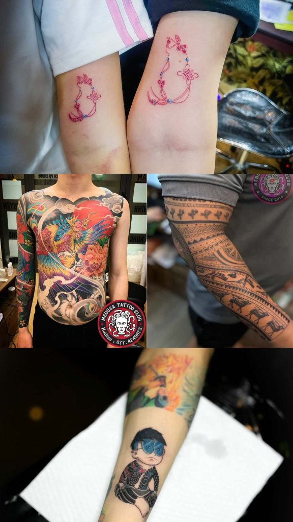 Medusa Tattoo Club VN biến ý tưởng của khách hàng thành tác phẩm nghệ thuật sống động