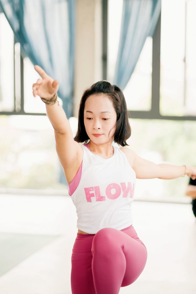 HLV Yoga Tuyết Như, đồng thời là Gold Instructor Inside Flow tại CLB Iris Yoga