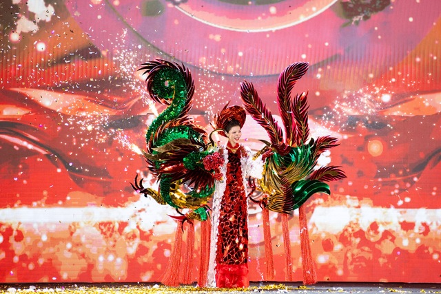 Độc lạ những màn trình diễn National Costume ở Miss Grand Vietnam 2024- Ảnh 22.