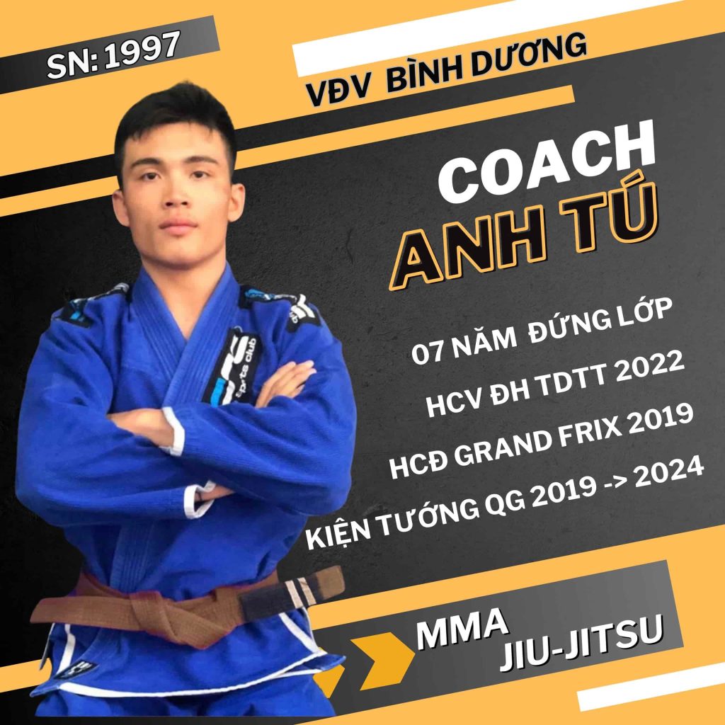 HLV/VĐV Jiu Jitsu Đoàn Anh Tú - Người truyền lửa đam mê đến thế hệ trẻ