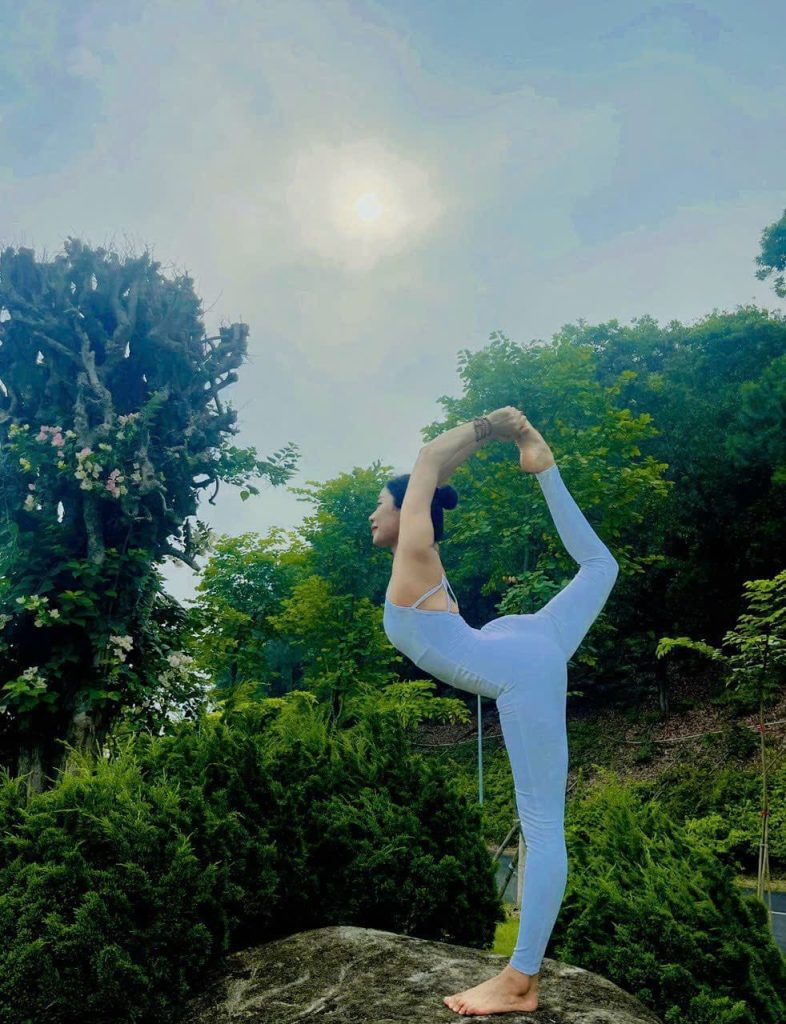 Chị Vũ Phương Liên - Founder trung tâm Phương Liên Yoga 