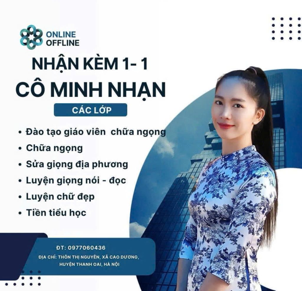 Cô giáo Lê Thị Nhạn - Đồng hành cùng trẻ em qua hành trình chữa ngọng và luyện giọng