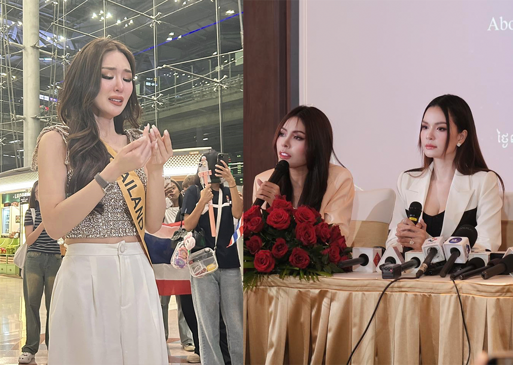 Ồn ào căng thẳng giữa Miss Grand Thái - Malin và Miss Grand Cambodia