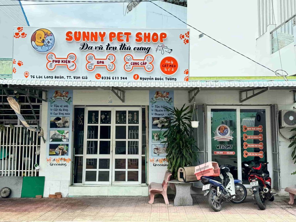 Thương hiệu Sunny Pet Shop - Founder Quốc Tường