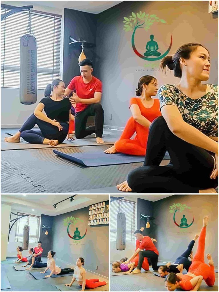 Học viên được cải thiện và phục hồi sức khoẻ tại Mộc Yoga Trị Liệu