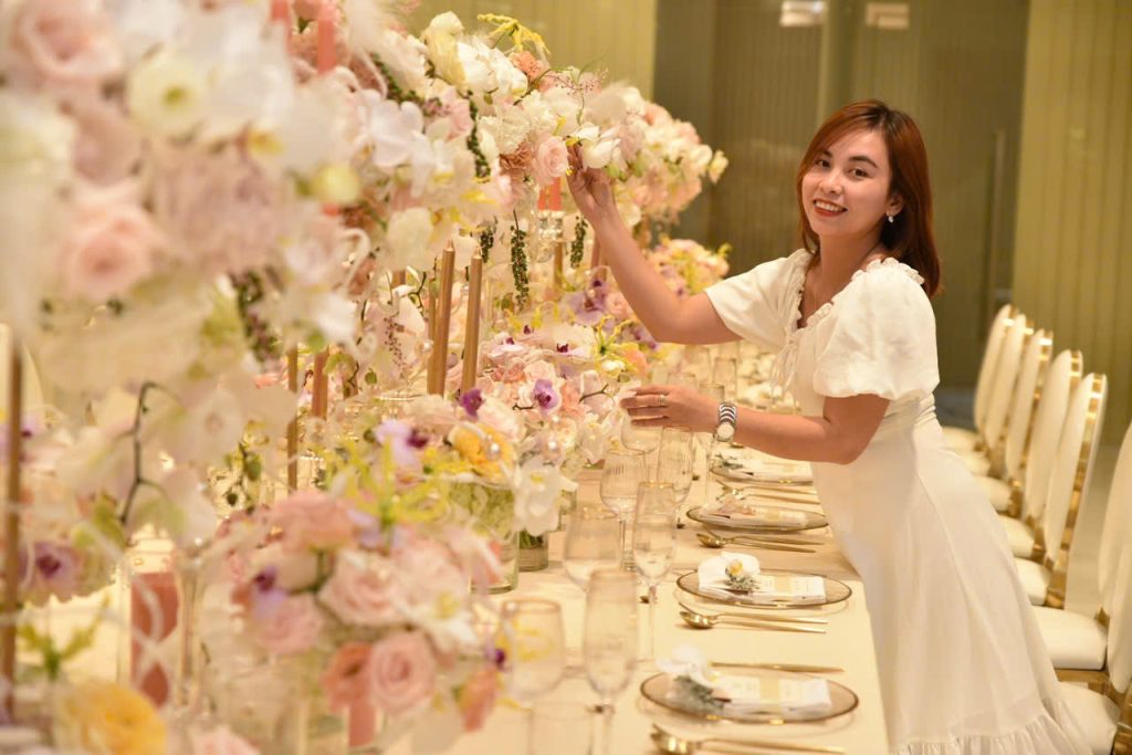 Floral Designer Thanh Thảo - Founder thương hiệu Thanh Thao Wedding