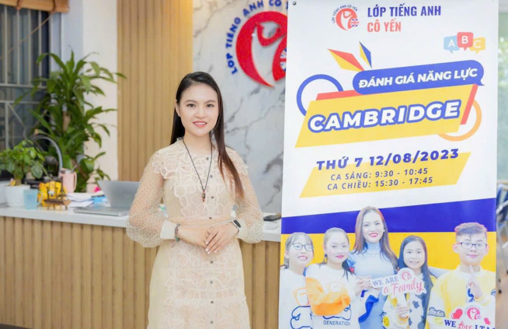 Lớp tiếng Anh cô Yến đưa ngoại ngữ đến gần hơn với học sinh