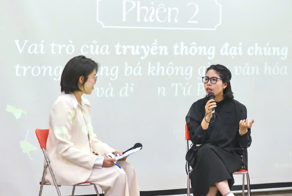 NTK Linh Thảo góp mặt và tham gia nhiều dự án, chương trình với vai trò diễn giả, khách mời chuyên môn