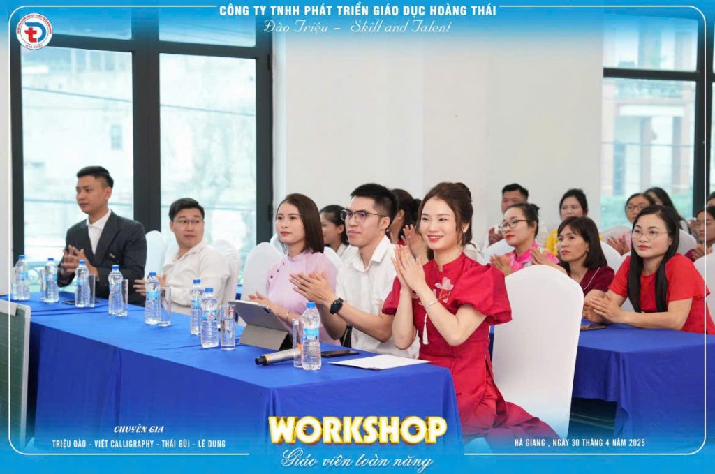 Cô Triệu Thị Đào - Trưởng ban tổ chức WORKSHOP “Giáo Viên Toàn Năng”