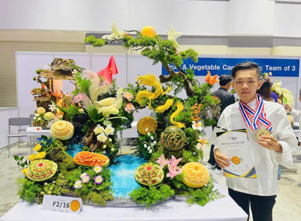 Chef Thanh Huy Art thành công chinh phục đấu trường trong nước và quốc tế