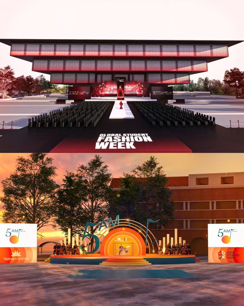 Một số thiết kế sân khấu sự kiện tiêu biểu của Creative Director Xuân Trường và Look Concept.