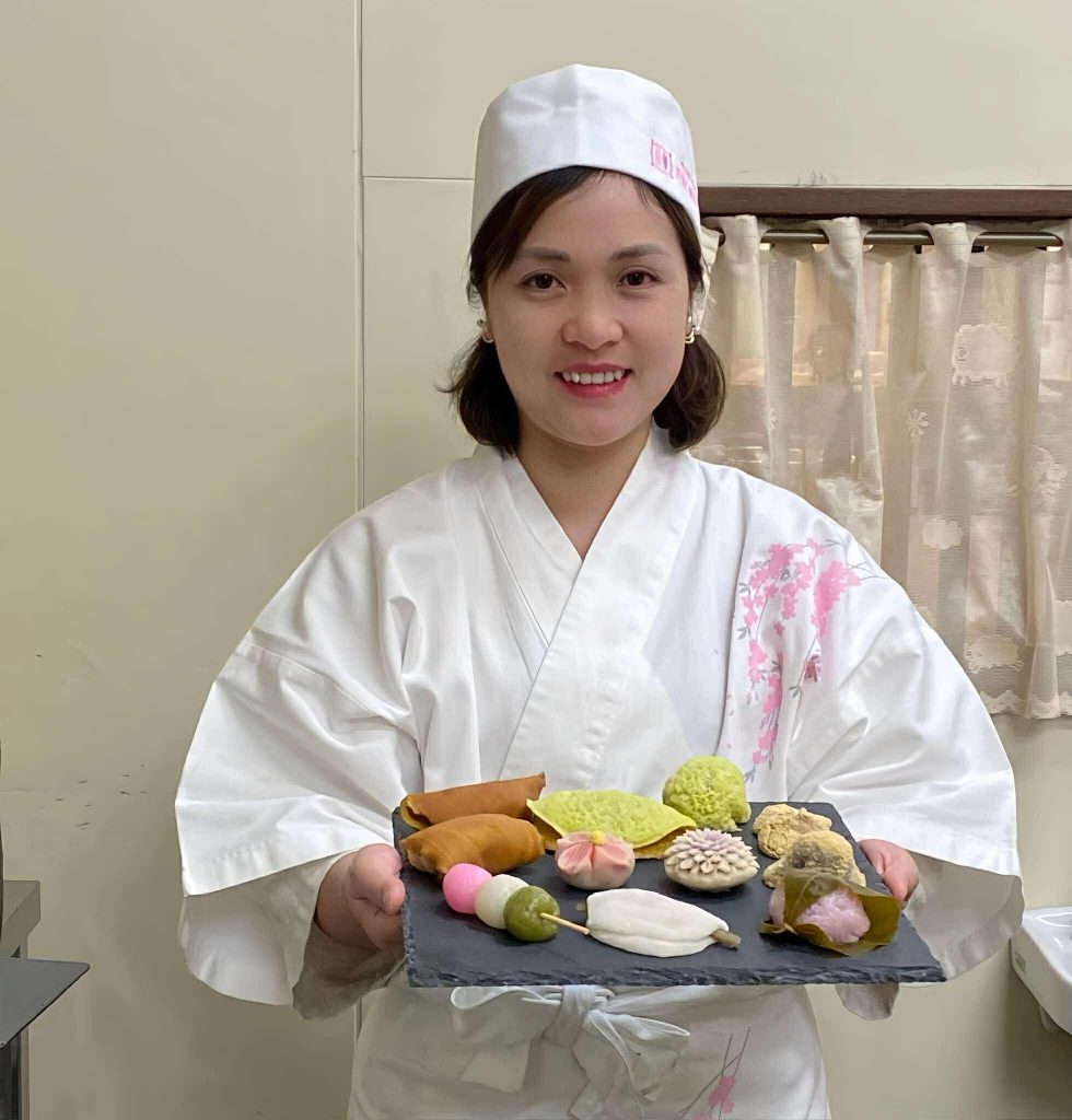 Mỗi chiếc bánh tại Mizuki Bánh truyền thống Nhật Bản là một câu chuyện về tình yêu và sự tỉ mỉ