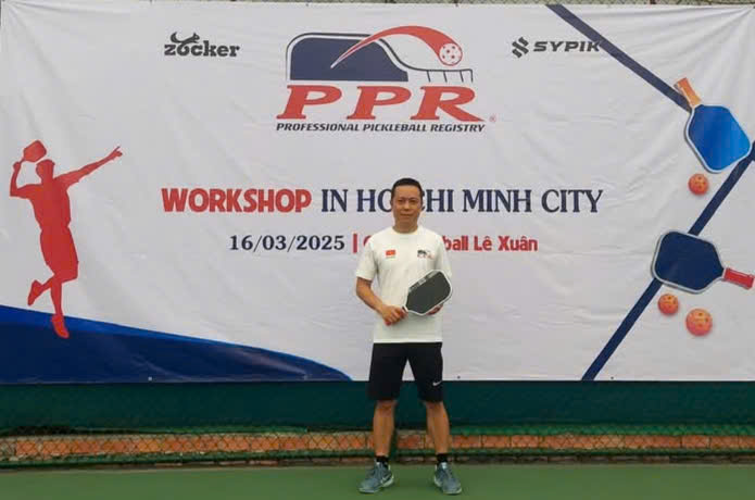 HLV pickleball Thái Minh (tên thật Đinh Minh Tuân, 1980)
