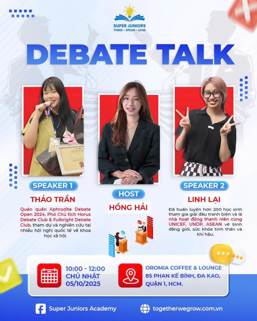 Sứ mệnh của Founder Hồng Hải và Super Juniors Academy là giúp trẻ tìm thấy tiếng nói của chính mình