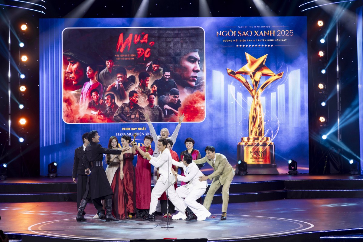 Ngôi Sao Xanh 2025: Đêm vinh danh những vai diễn tử tế và sự lên ngôi của tinh thần dân tộc Việt