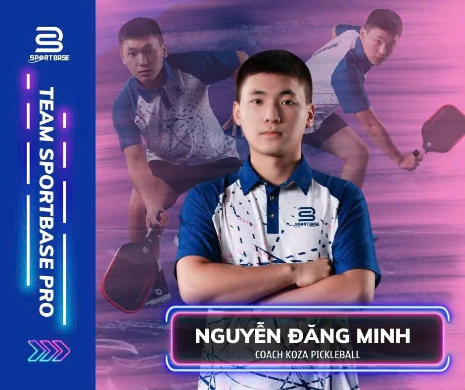 HLV Nguyễn Đăng Minh, người xây dựng và phát triển Koza Pickleball Academy