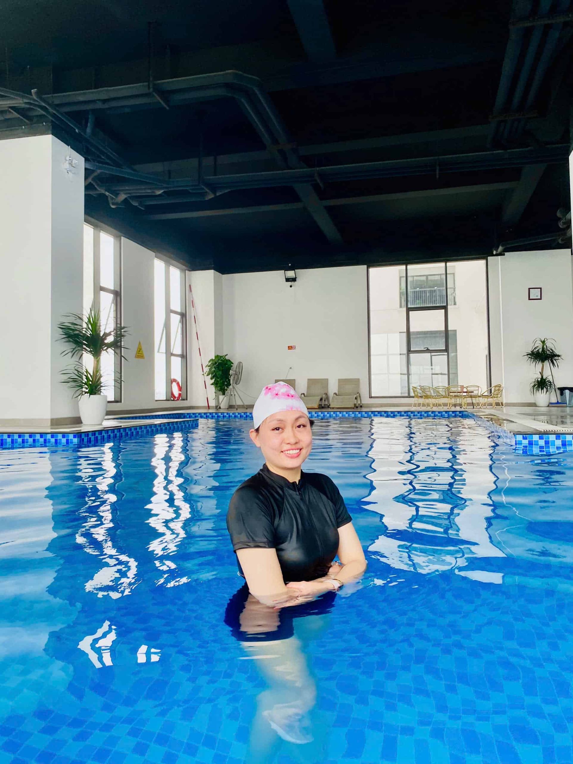 HLV Nguyễn Ngọc sở hữu bề dày 11 năm kinh nghiệm giảng dạy bộ môn bơi lội