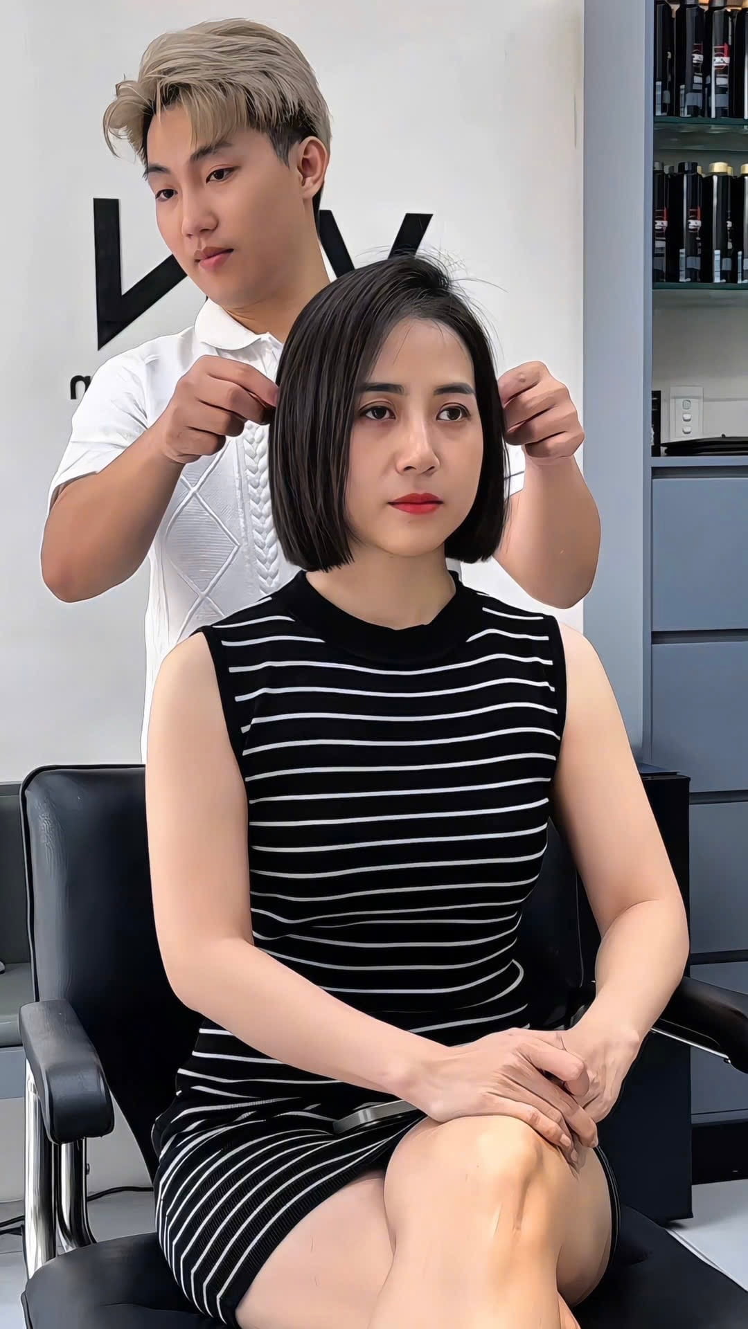 Hair Designer Đức Anh tập trung vào việc tạo ra kiểu tóc phù hợp, không chỉ đẹp mà còn dễ ứng dụng thực tế