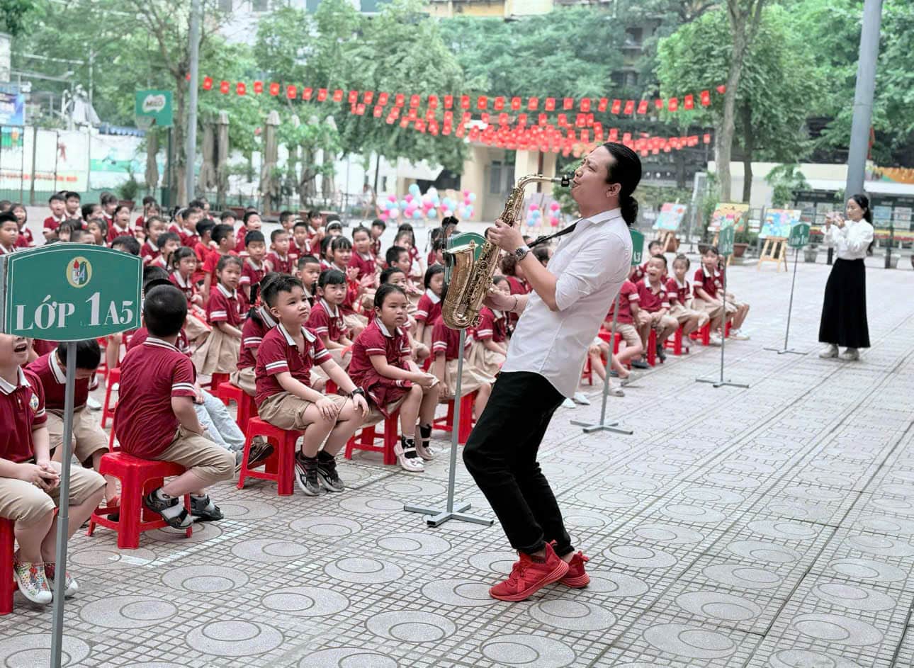 Nghệ sĩ Saxophone Đăng Nhật Tân