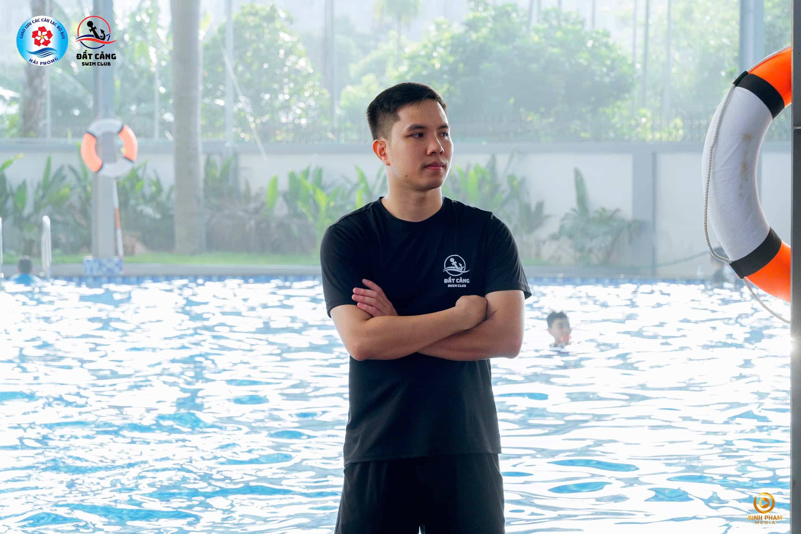 Kiện tướng Trần Đức Tùng - Thạc sĩ Giáo dục thể chất - Người sáng lập Đất Cảng Swim Club