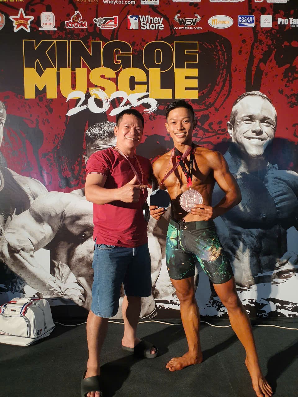 VĐV Võ Duy Anh từng bước khẳng định bản thân trên con đường theo đuổi thể hình chuyên nghiệp