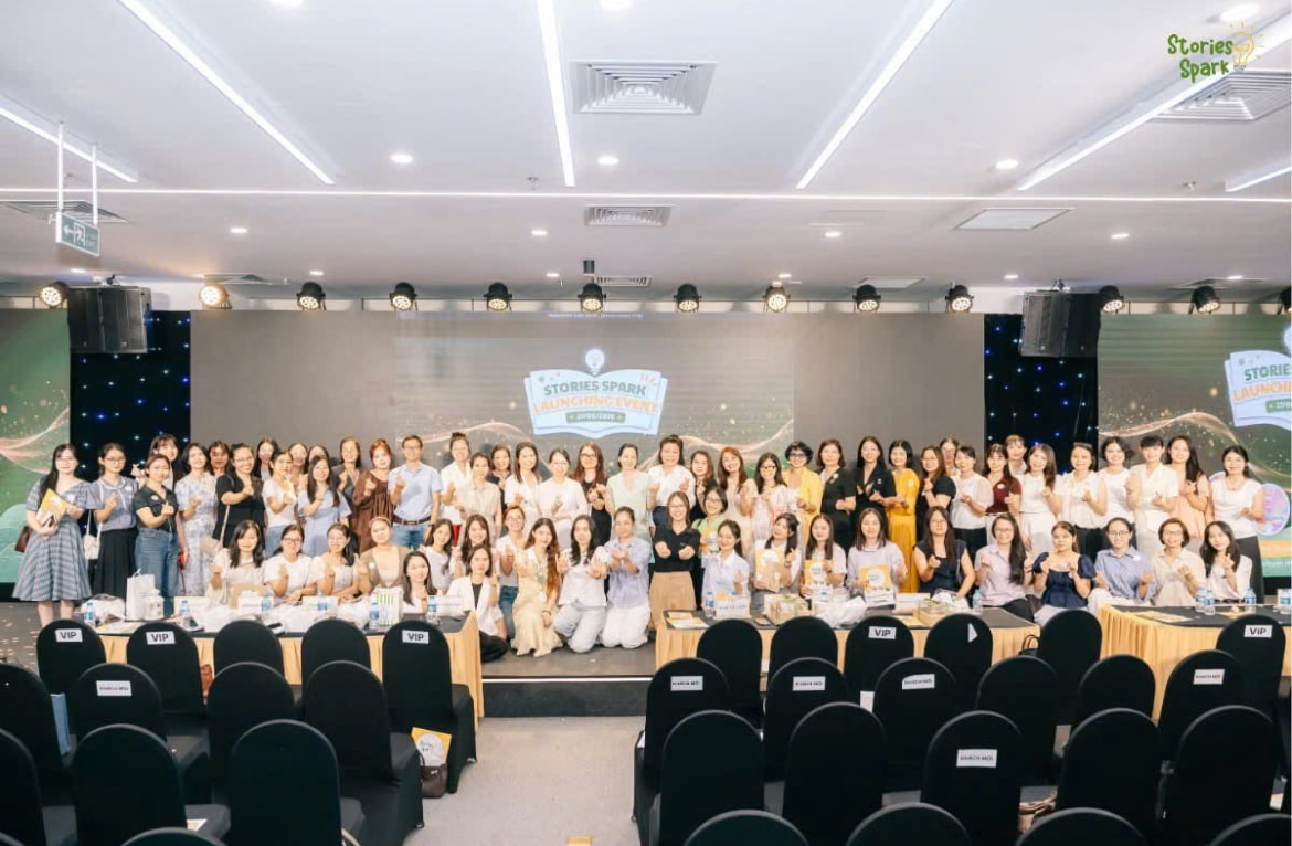 Sự kiện ra mắt Stories Spark thu hút sự quan tâm của nhiều đơn vị giáo dục