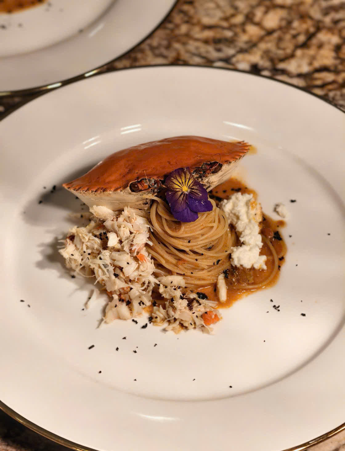 Món mì cua Cà Mau của Chef Võ Minh Phước
