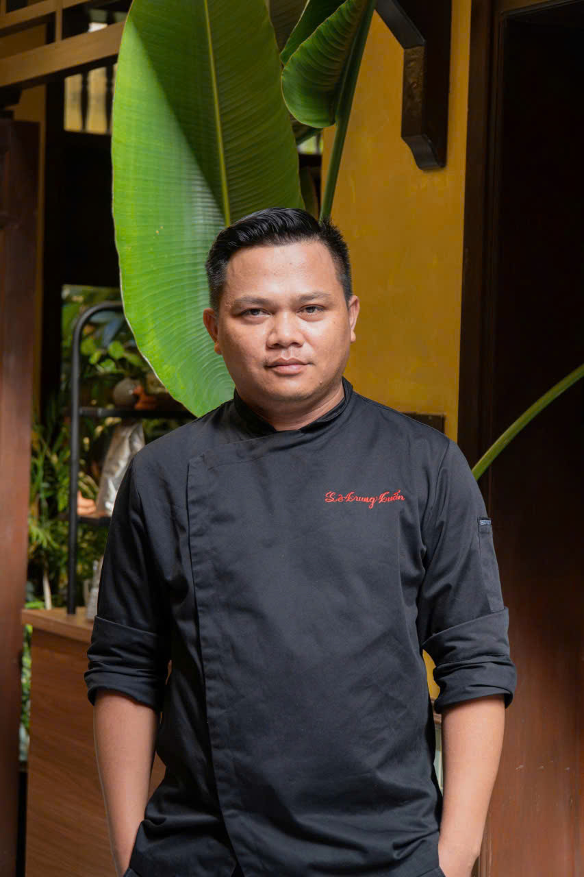 Chef Lê Trung Tuấn đã gắn bó với ngành ẩm thực hơn 15 năm