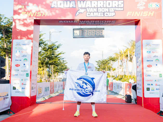 CLB Dolphin Swimming là nơi HLV Nguyễn Anh Tú lan tỏa những giá trị về kỹ năng sinh tồn dưới nước đến cộng đồng