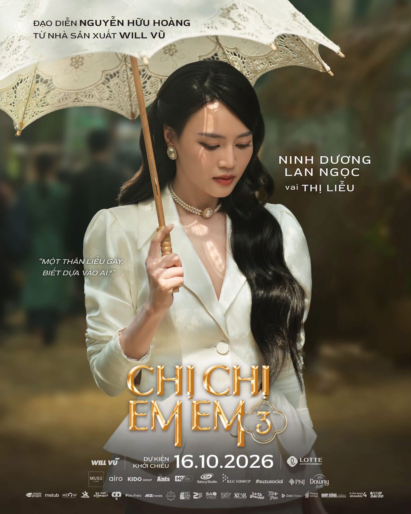 Ninh Dương Lan Ngọc gia nhập dàn mỹ nhân "Chị chị em em 3"