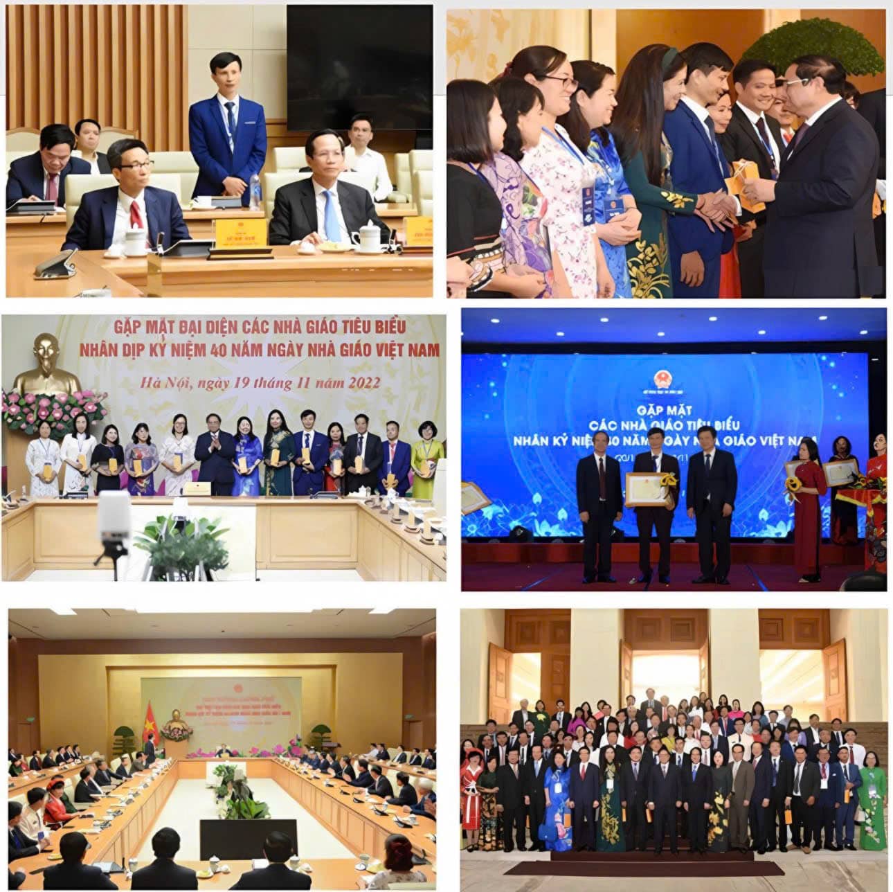 Nhà giáo Ưu tú – Họa sĩ Phạm Văn Thuận trong những lần được lãnh đạo Đảng, Nhà nước gặp gỡ, vinh danh và ghi nhận những đóng góp cho giáo dục